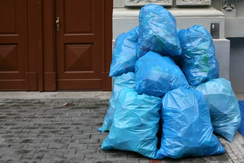 Environmentally friendly waste disposal with skips