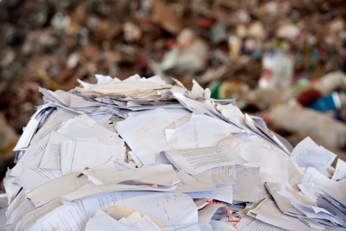 Various types of enclosed skips available for hire in Tooting.
