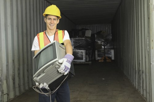 Professional demolition waste hauling in Tooting