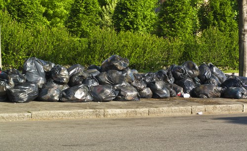 Different sizes of skips available for hire in Tooting